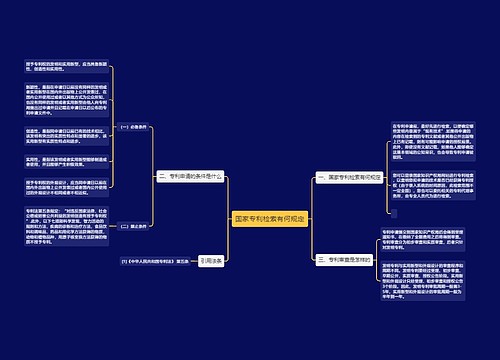 国家专利检索有何规定