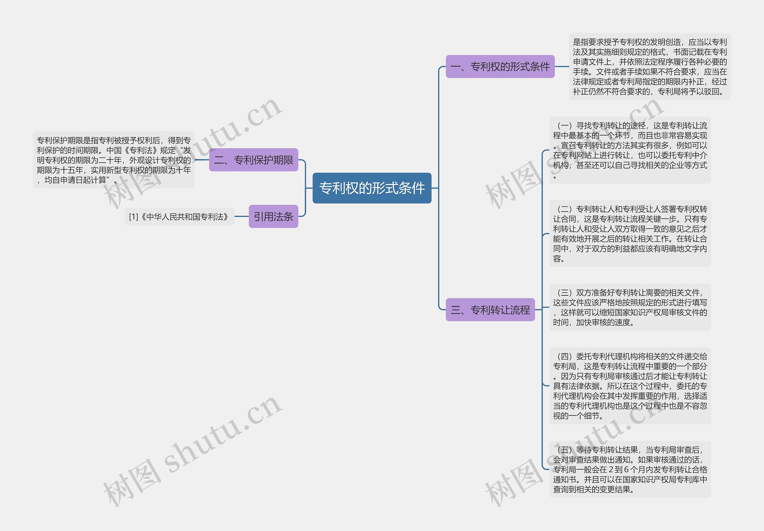 专利权的形式条件 专利权的形式条件