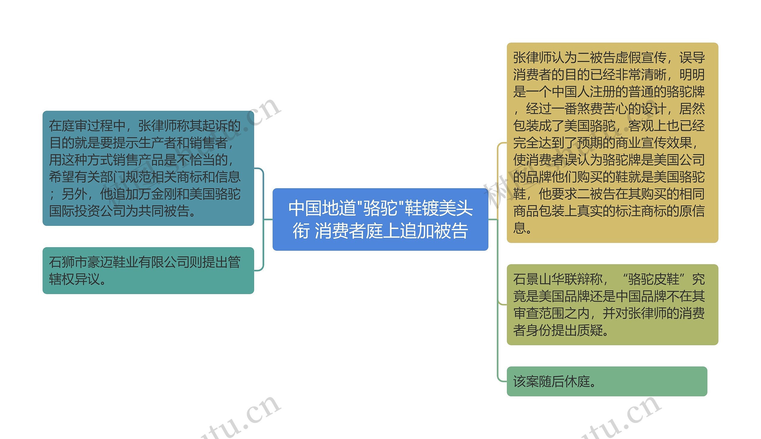 中国地道"骆驼"鞋镀美头衔 消费者庭上追加被告