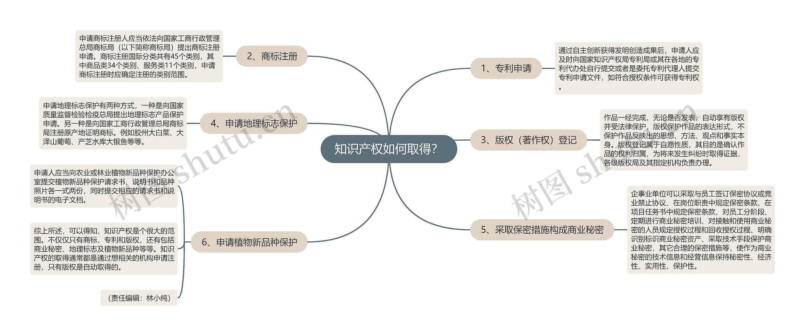 知识产权如何取得？