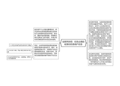 互联网新规：拟禁止擅自收集和检查用户信息