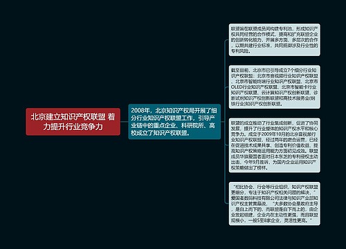 北京建立知识产权联盟 着力提升行业竞争力