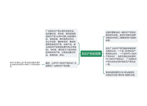 知识产权的范围