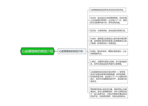 心脏瓣膜病的病因介绍