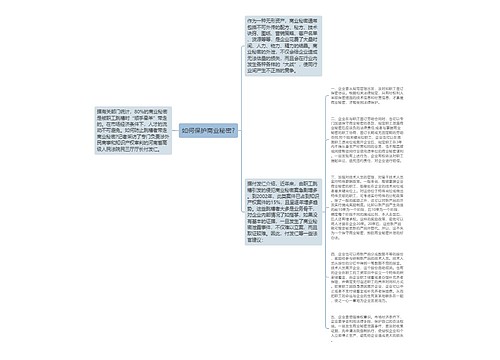 如何保护商业秘密?