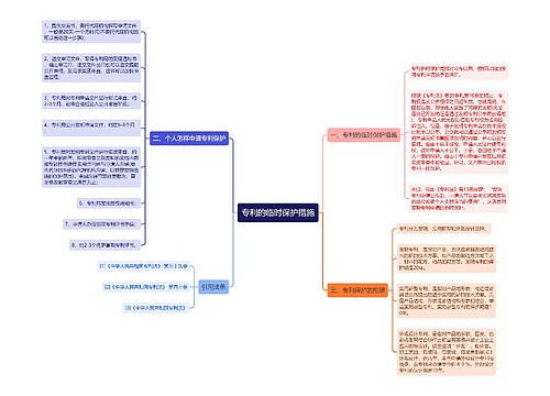 专利的临时保护措施