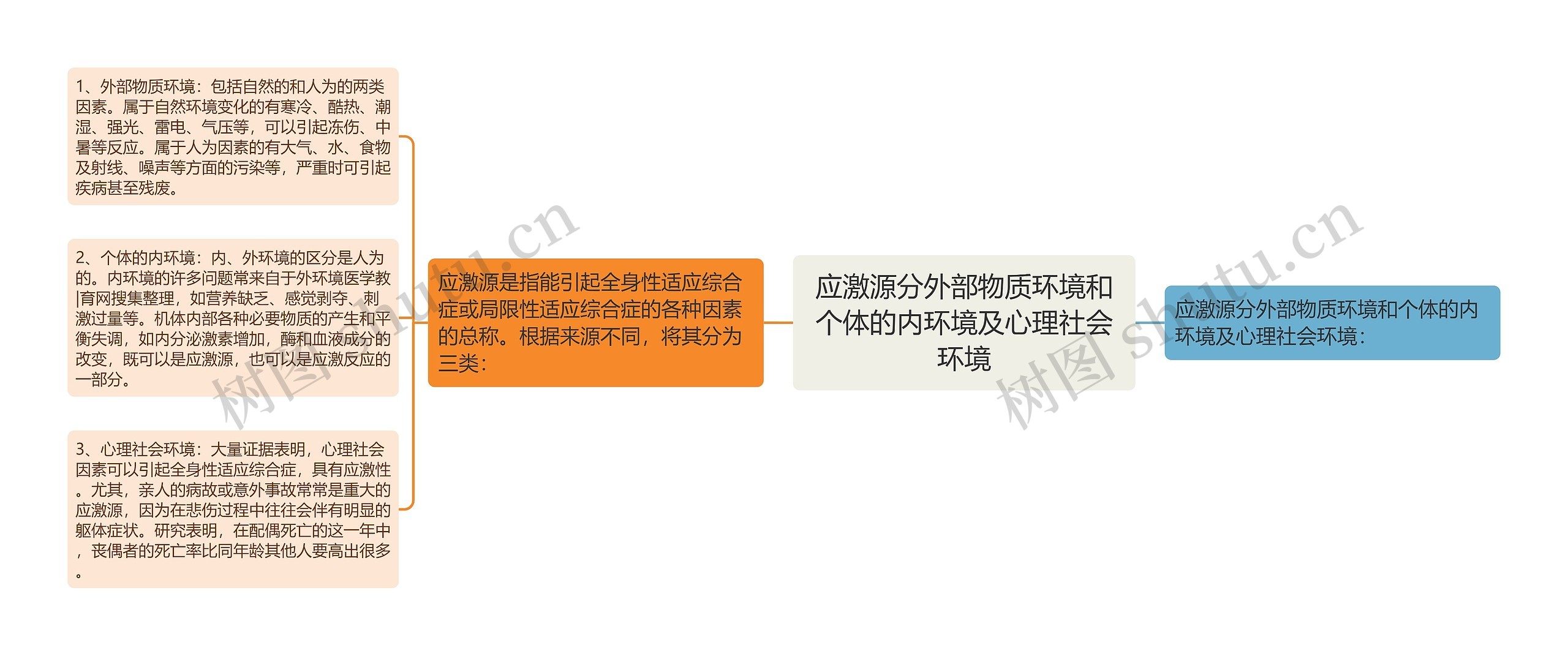 应激源分外部物质环境和个体的内环境及心理社会环境 应激源分外部物质环境和个体的内环境及心理社会环境