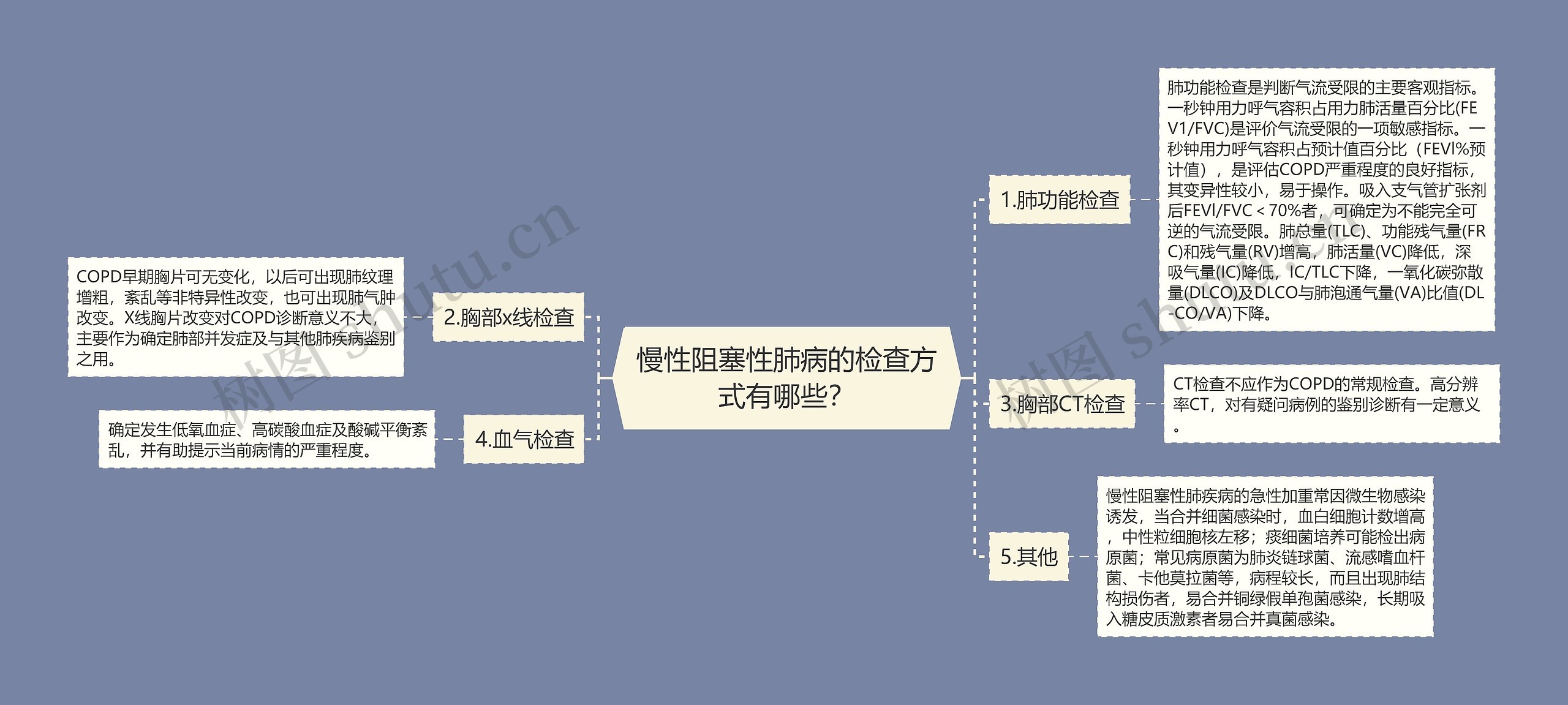 慢性阻塞性肺病的检查方式有哪些？