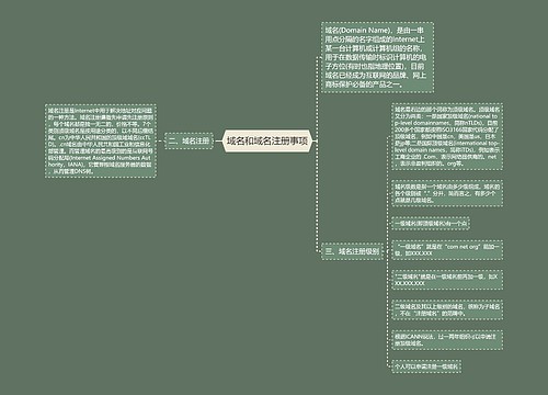 域名和域名注册事项