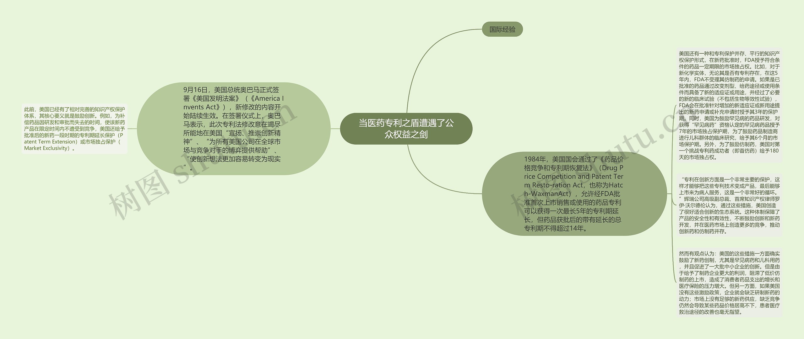 当医药专利之盾遭遇了公众权益之剑思维导图