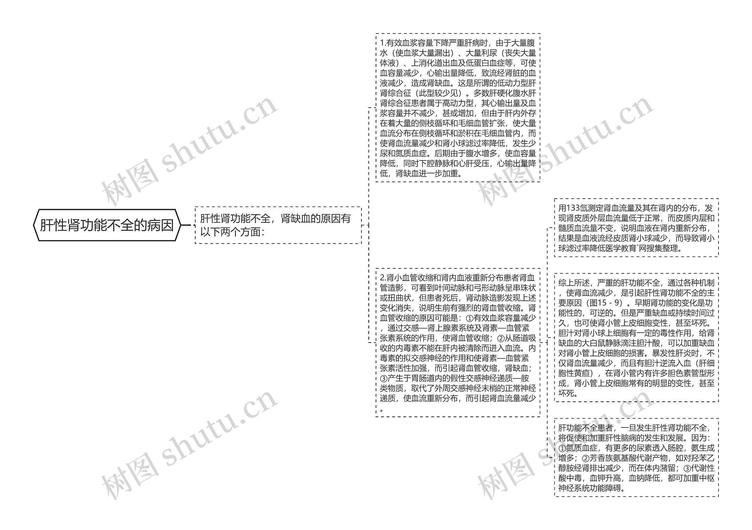 肝性肾功能不全的病因 肝性肾功能不全的病因