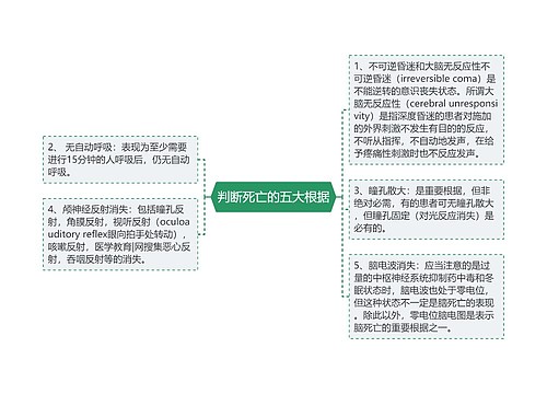 判断死亡的五大根据