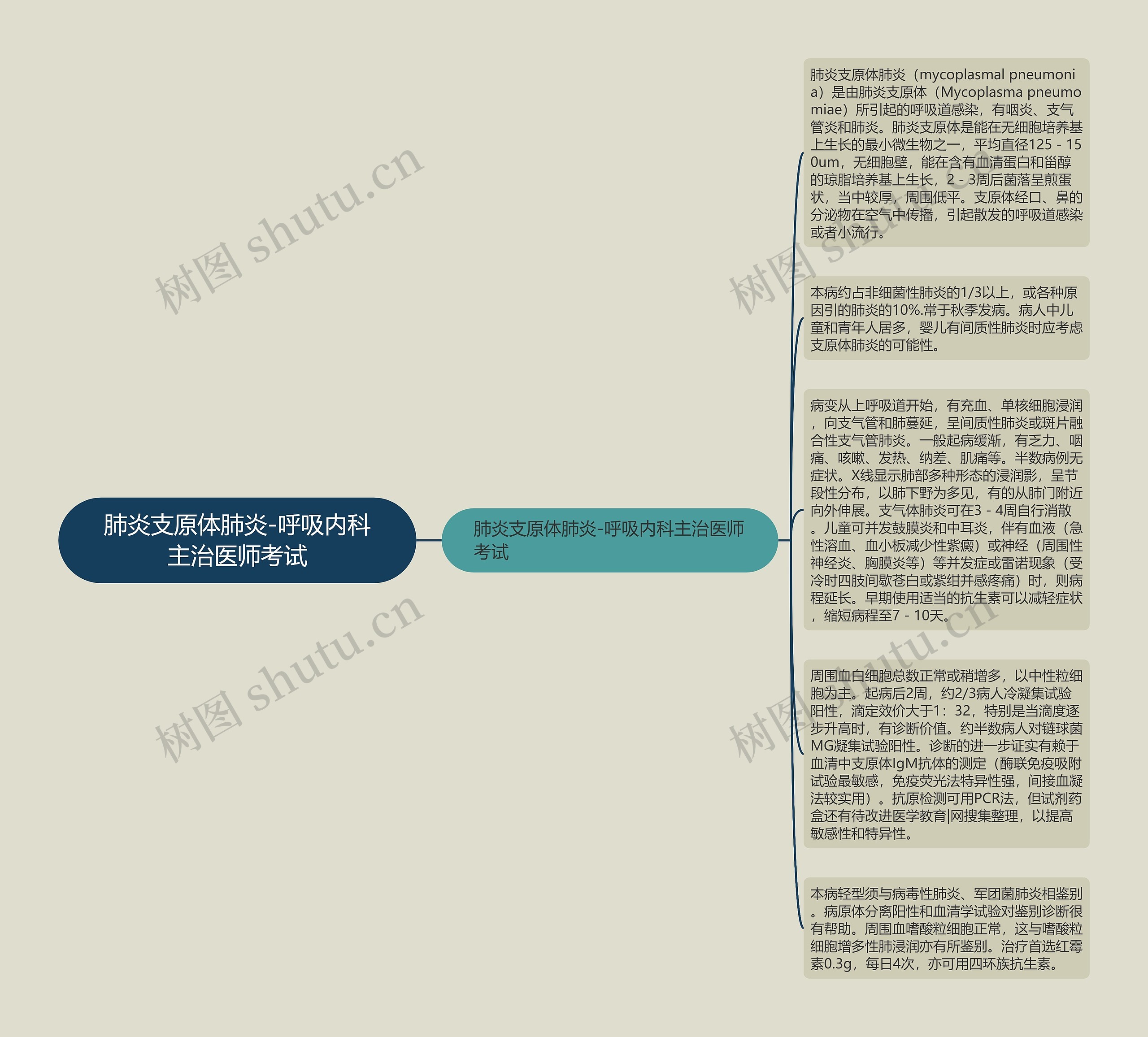 肺炎支原体肺炎-呼吸内科主治医师考试