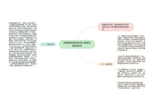 肠梗阻的病理生理-病理生理学指导