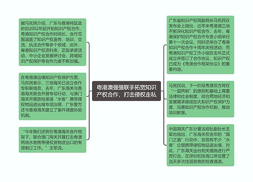 粤港澳强强联手拓宽知识产权合作，打击侵权走私