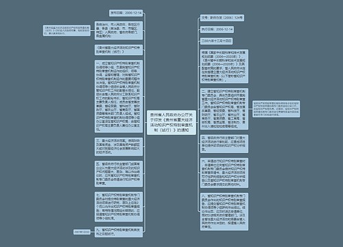 贵州省人民政府办公厅关于印发《贵州省重大经济活动知识产权特别审查机制（试行）》的通知