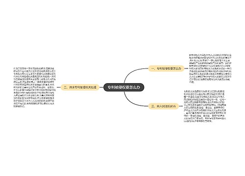 专利被侵权要怎么办