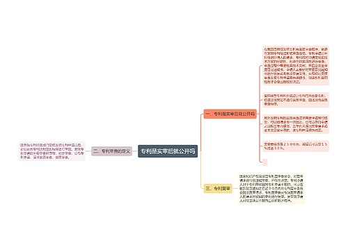 专利是实审后就公开吗