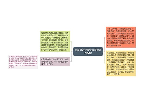 南京警方查获特大侵犯著作权案