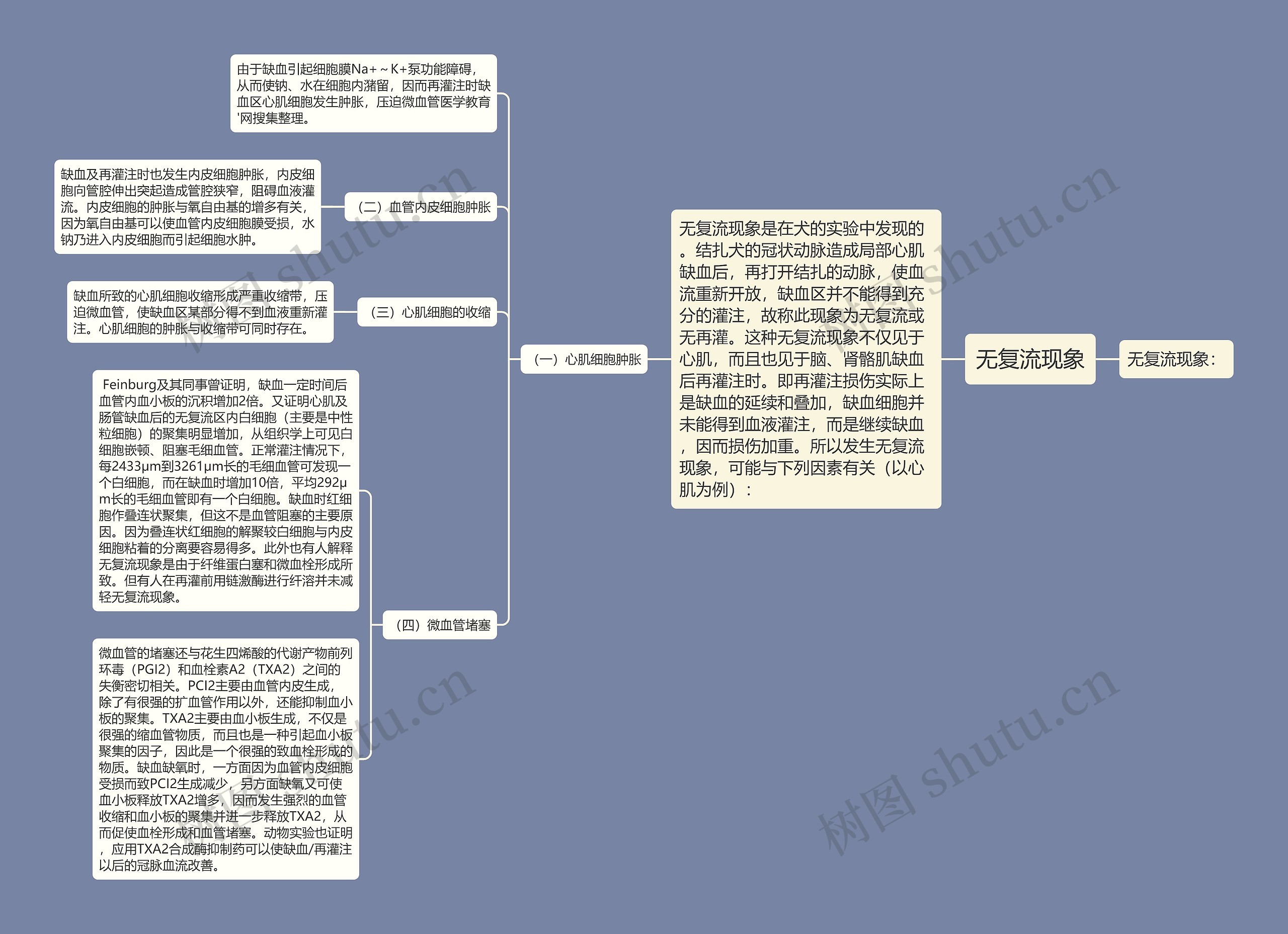 无复流现象