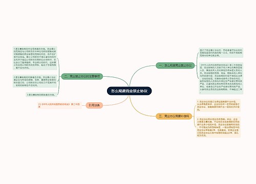 怎么规避竞业禁止协议