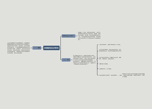 疾病的经过/转归