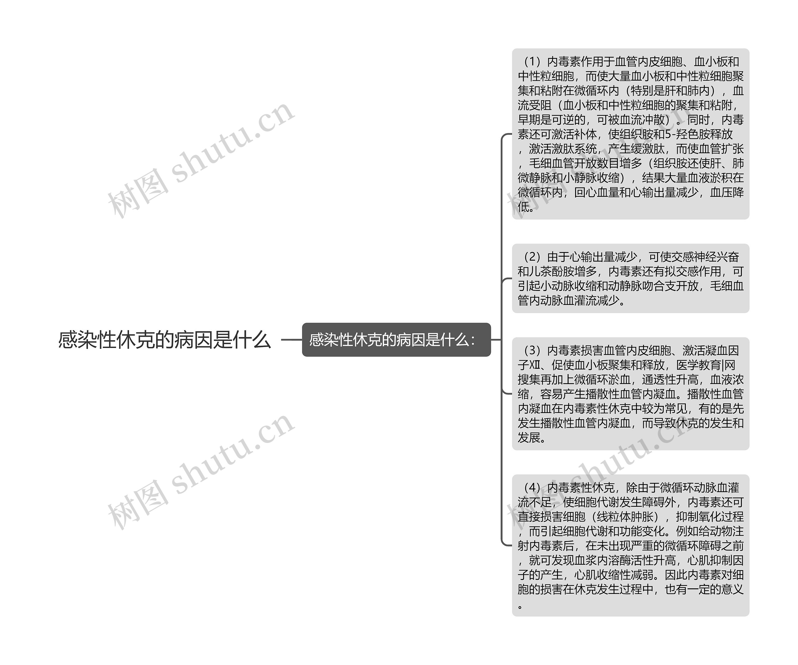 感染性休克的病因是什么