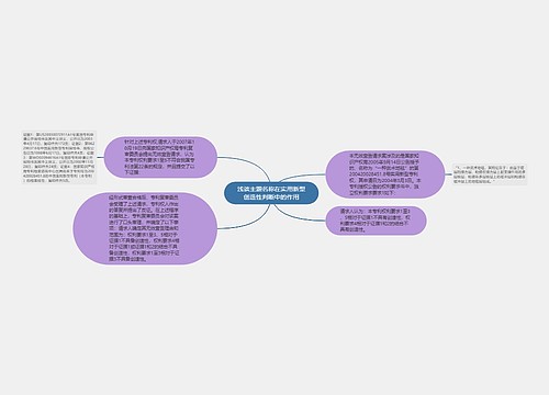 浅谈主题名称在实用新型创造性判断中的作用