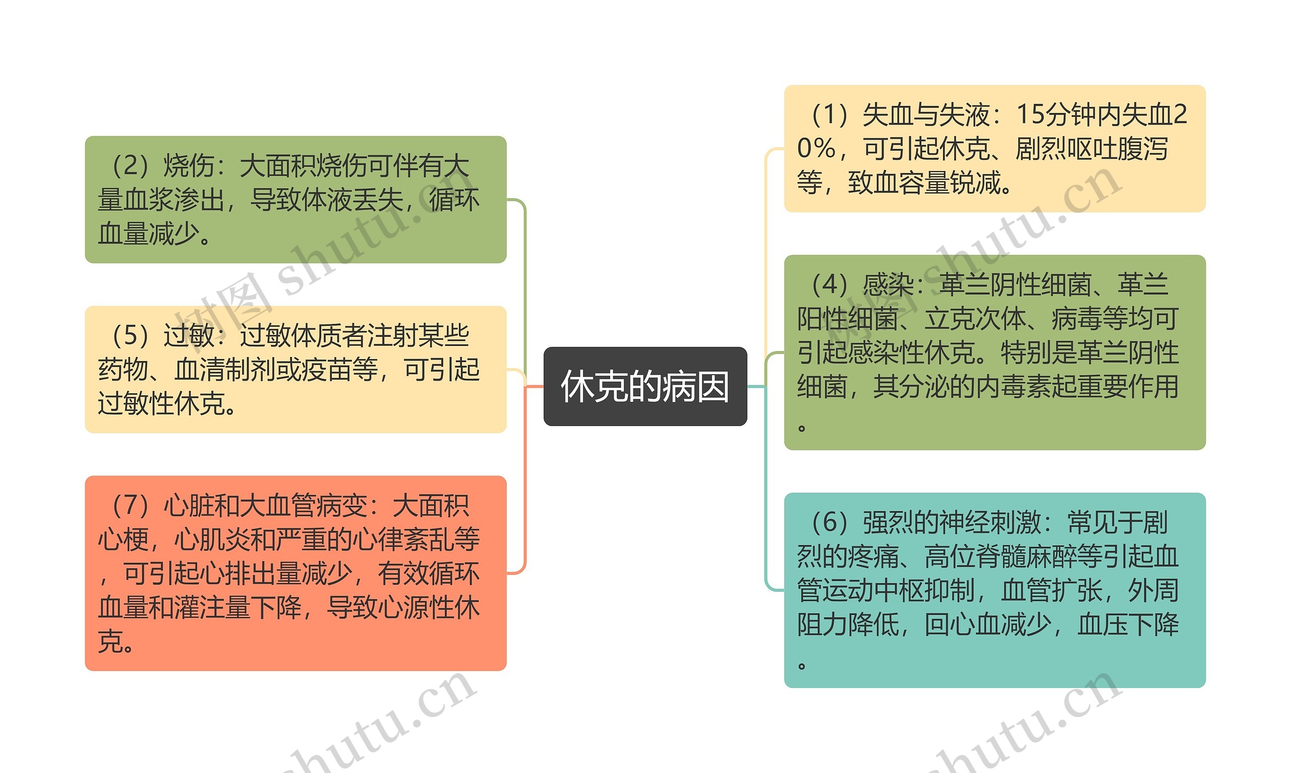 休克的病因