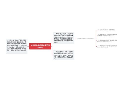 缺氧时机体代谢功能受损的概述