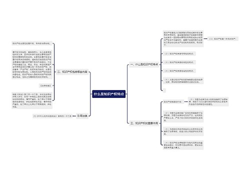 什么是知识产权特点