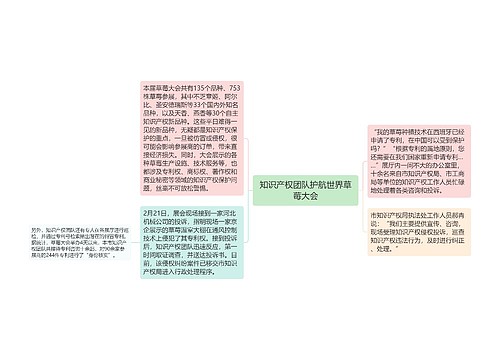 知识产权团队护航世界草莓大会