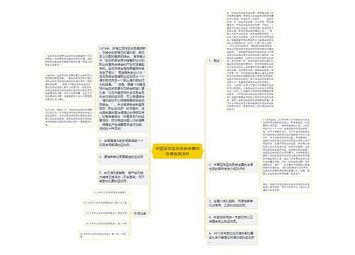 中国足球运动员转会费的法律性质浅析