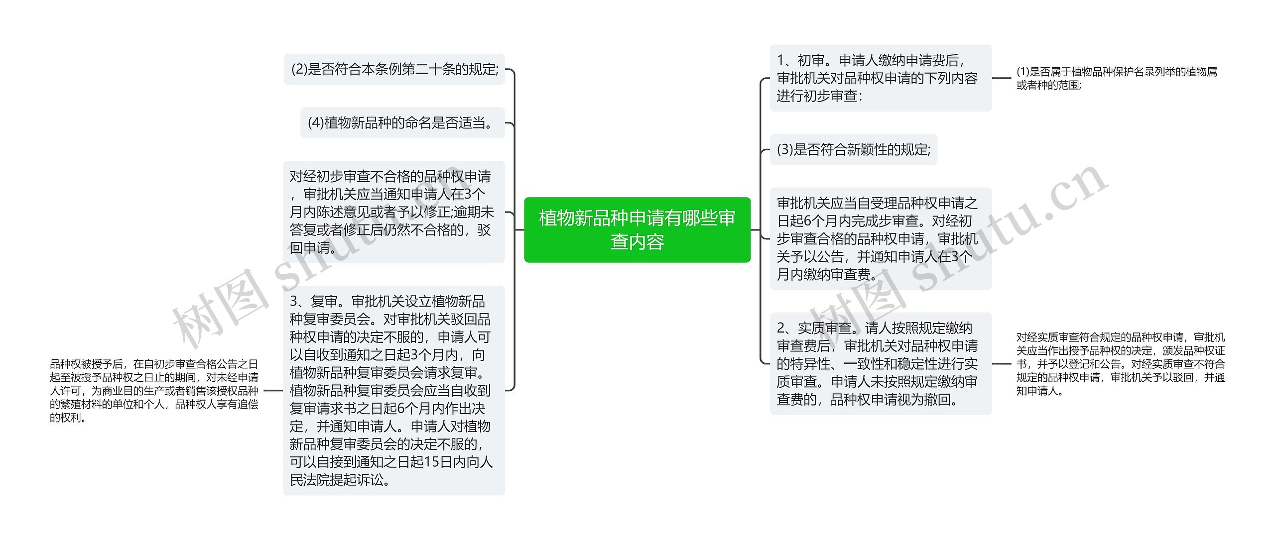 植物新品种申请有哪些审查内容