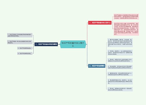 知识产权的基本含义是什么