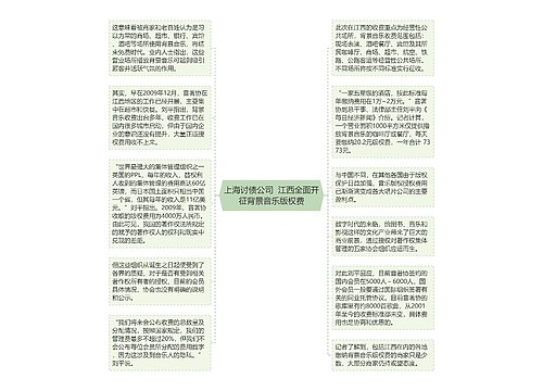 上海讨债公司  江西全面开征背景音乐版权费