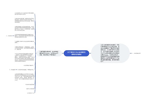 关于报送文化企业创新发展情况的通知