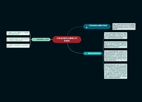 天津征信报告去哪里打印和查询