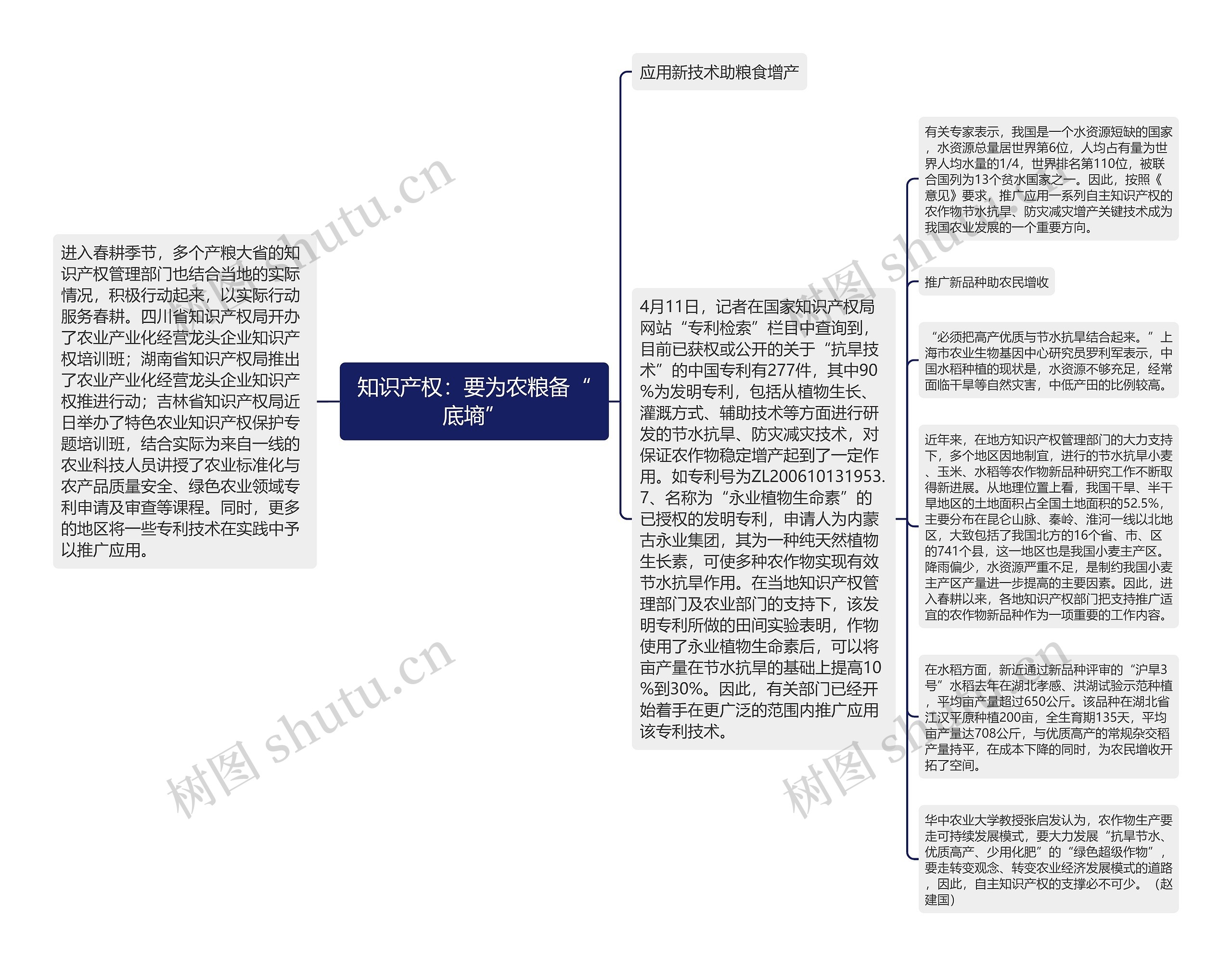 知识产权：要为农粮备“底墒”