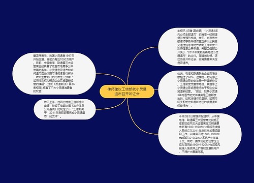 律师建议工信部就小灵通退市召开听证会