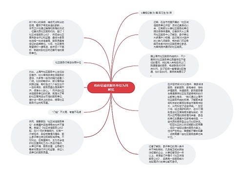 政府征诚信服务单位为民解忧