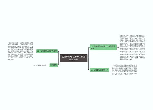 征信报告怎么看个人信用是否良好