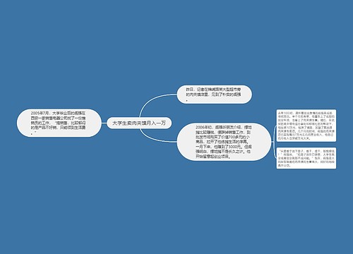 大学生卖肉夹馍月入一万