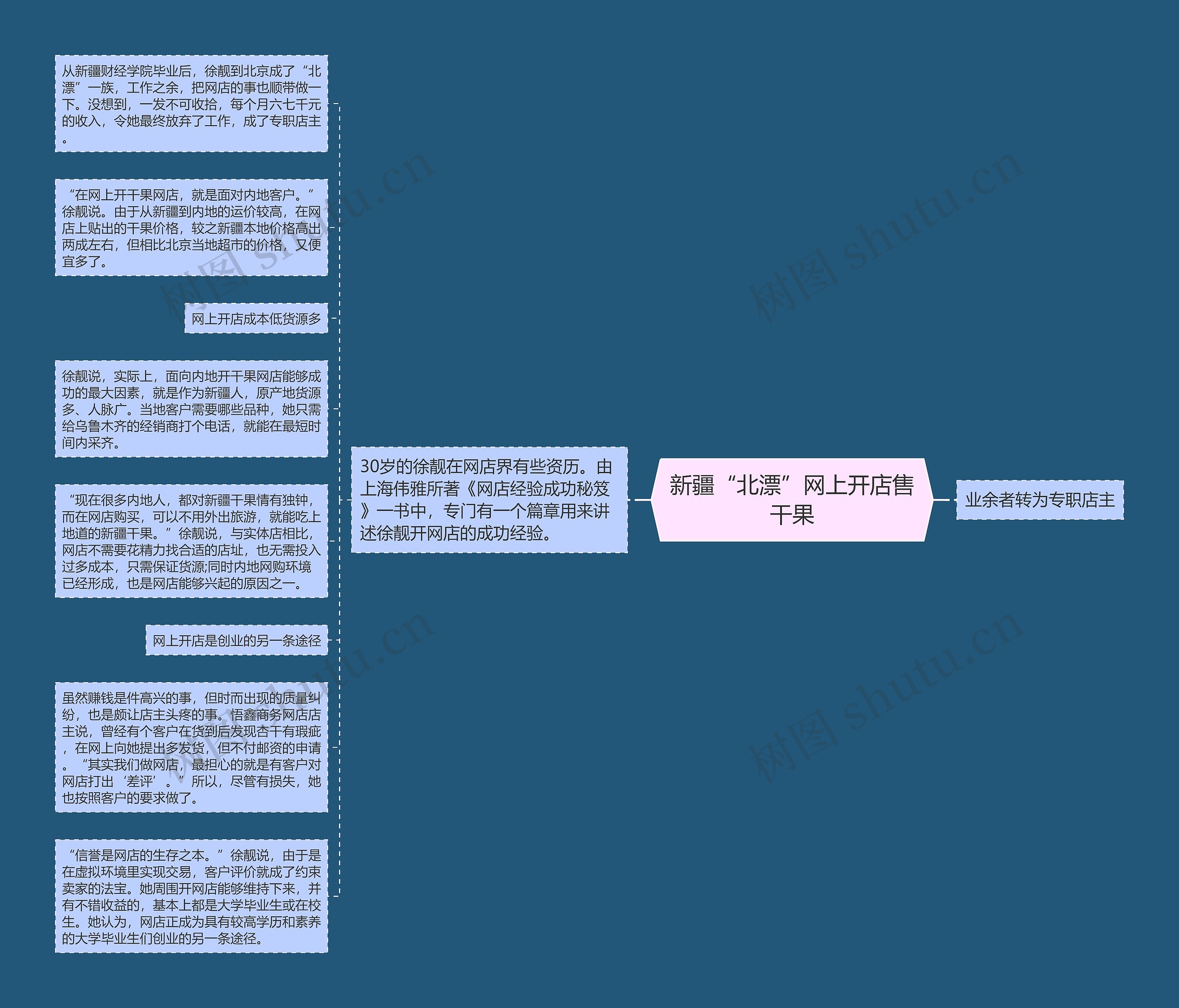 新疆“北漂”网上开店售干果