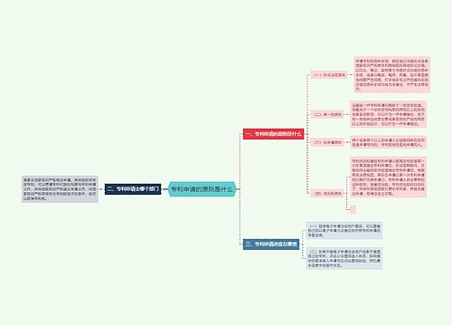 专利申请的原则是什么