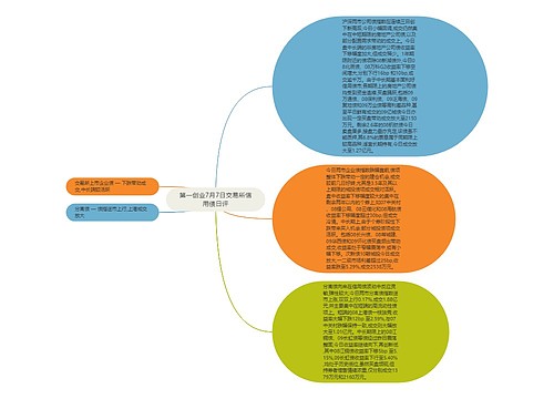 第一创业7月7日交易所信用债日评