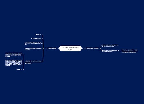 2022年软件专利申请文件有哪些