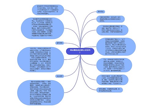 网站赚钱真的那么轻松吗？