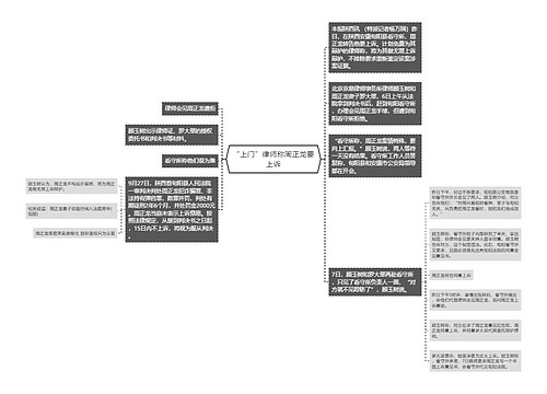 “上门”律师称周正龙要上诉