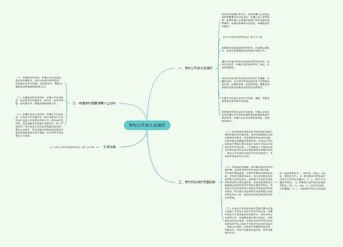 专利公开多久该授权